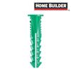 COBRA ANCHORS #12-14 Green Plastic Anchor