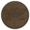 ECOTREND 18" Earth Reversible Rubber Dragonfly Step Stone