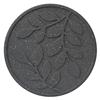 ECOTREND 18" Grey Reversible Rubber Leaves Step Stone