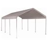 10 x 20 Heavy Duty 4-Rib Frame White Polyethylene Cover Canopy