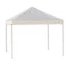 Pro 10 x 10 White Straight Leg Pop-Up Canopy