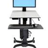 WorkFit-C, Single HD Sit-Stand Workstation