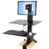 WorkFit-S, Single LD with Worksurface+