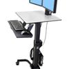 WorkFit-C, Dual Sit-Stand Workstation