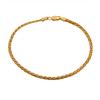 14 K Gold Wheat Chain - 7.25"