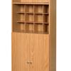 FlexHOME 2-Door Bookcase Organizer, Northern Oak