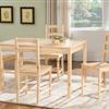 Mainstays 5 Piece Pine Dining Set