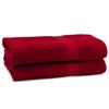 Mainstays 2-Piece Bath Sheet Set - Ruby