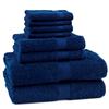 Mainstays 8-piece towel set - indigo