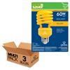 13Watt Yellow CFL, 60W Equivalent,3 Pack