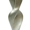 Silver Twist table lamp base