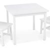 Aspen Table and Chair Set - White