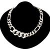 Sterling Silver Figaro Neckchain - 20"