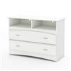 South Shore Imagine Media Chest, Pure White, Model # 3560043