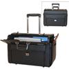 Bond Street Black Koskin Computer/Catalogue Case on Wheels (456110BLK)