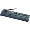 APC Home/Office SurgeArrest 8 Outlet with Phone (Splitter) and Coax Protection, 120V
