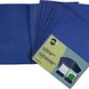 Twin Pocket Portfolio - Dark Blue, 9-1/2 X 11-1/2