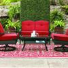 HomeTrends Landsbury 4-Piece Outdoor Conversation Set