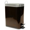 5 L Step Garbage Can - Brown