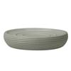 Soap Dish Ribbed - Grey