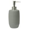 Lotion Bottle Ribbed - Grey