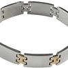 Men's Stainless Steel 2-tone bracelet