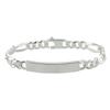 Miadora ID Bracelet in Silver - 8 inches in length
