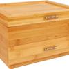 Jewellery box with beautiful bamboo finish