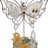 Butterfly shaped wire earring stand