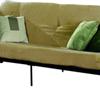 Dorel Neo Espresso Wooden Arm Futon