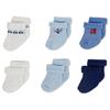 Gerber 6-Pack Terry Socks Blue