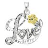 Sterling Silver "Love" Charm