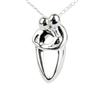 Sterling Silver Family Pendant