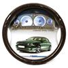 Steering Wheel Cover-Brown Leather