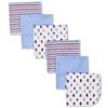 Gerber 6-Pack Terry Washcloths Blue