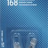 168 automotive miniature bulb 2 pack