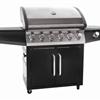 Shinerich Oakwood 6 Burner 75,000 BTUs Natural Gas Grill BBQ