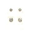 14 K Gold Cubic Zirconia Earrings