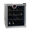 HOMEIMAGE HI-16R 16-Bottle Wine Cooler - Black