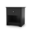 South Shore Vito Collection Night Stand Pure Black