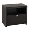 Designer Series 9 1-Drawer Nightstand Black