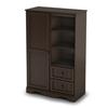 South Shore Savannah Collection Door Chest, Espresso