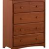 Stork Craft Lily 4 Drw Chest-Cognac