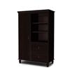 South Shore Moonlight Collection Armoire Dark Mahogany, Model # 3716038