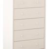 Stork Craft Lily 5 Drw Chest-White