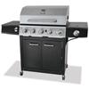 Freeport 5 Burner LP Gas Grill with Side Burner