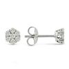 Miadora 3/5 ct Diamond Earrings in Silver