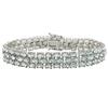 Miadora 27.46 ct Sky Blue Topaz Bracelet in Silver 7 1/2 inches in length