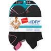 Hanes Dry Womens cushion Heel Shield sock – 6 pairs
