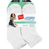 Hanes Dry Womens cushion Ankle sock – 6 pairs